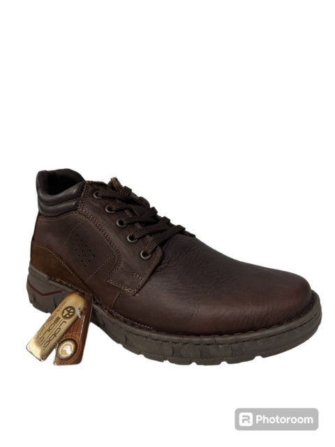 Lobo Solo Shoes‎ Men Size 9 Brown Leather Hook and Eye Comfort OUR ROOTS. – Calzado Lobo Solo main image 4