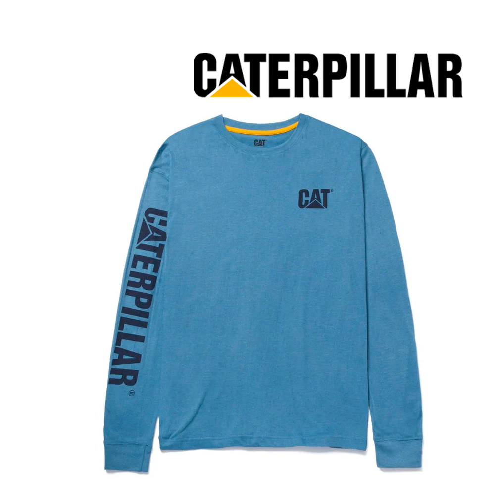 CAT Apparel Shirts: Men's 1510034 004 Heather Grey Trademark