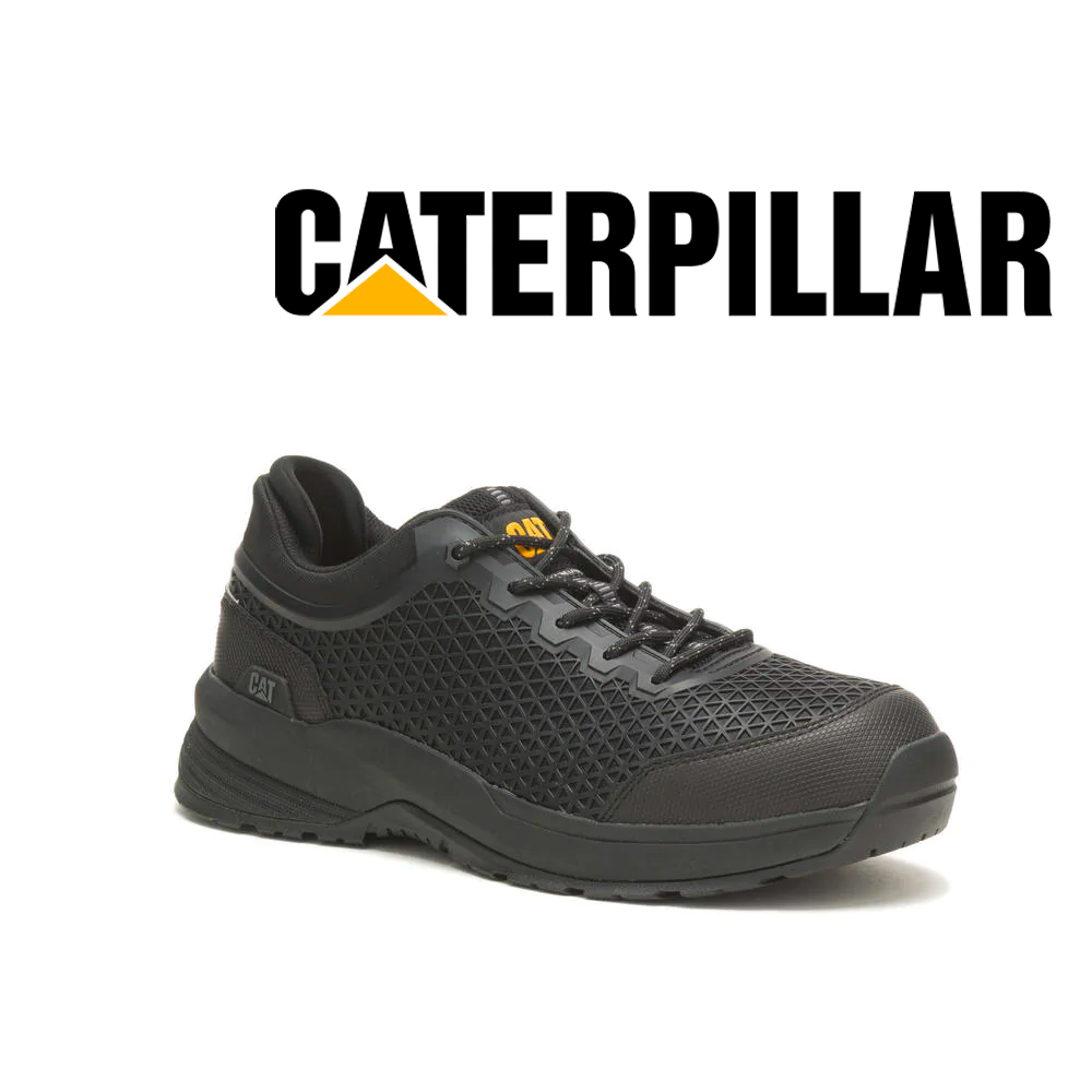 Cat Men s Streamline 2.0 EH Composite Toe Work Shoe Black 7 M