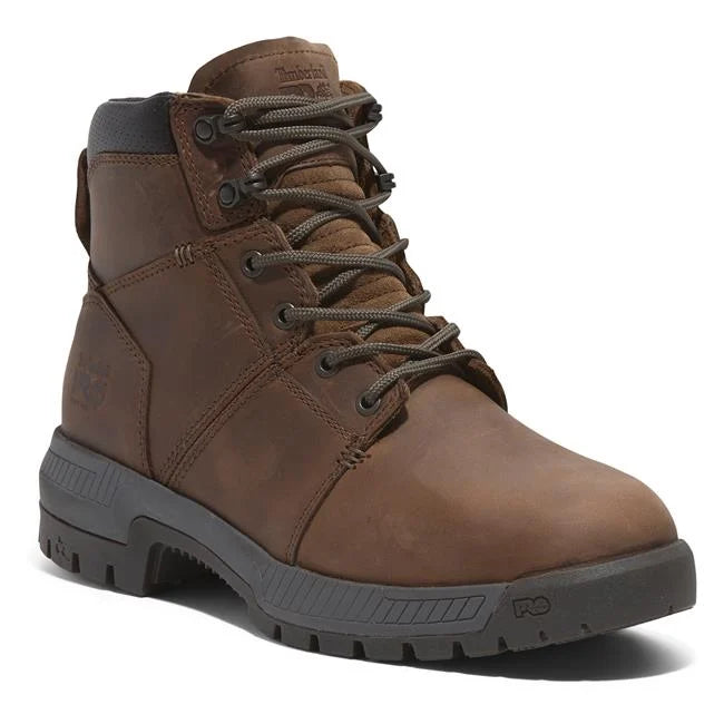 TIMBERLAND PRO Men's 6" Montauk Soft Toe Work Boots TB0A66DQEM4