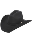 EL GENERAL Men's 50X Rosendo Wool Cowboy Hat, Black