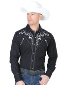 EL General Men's Camisa Vaquera M/ Larga 41003