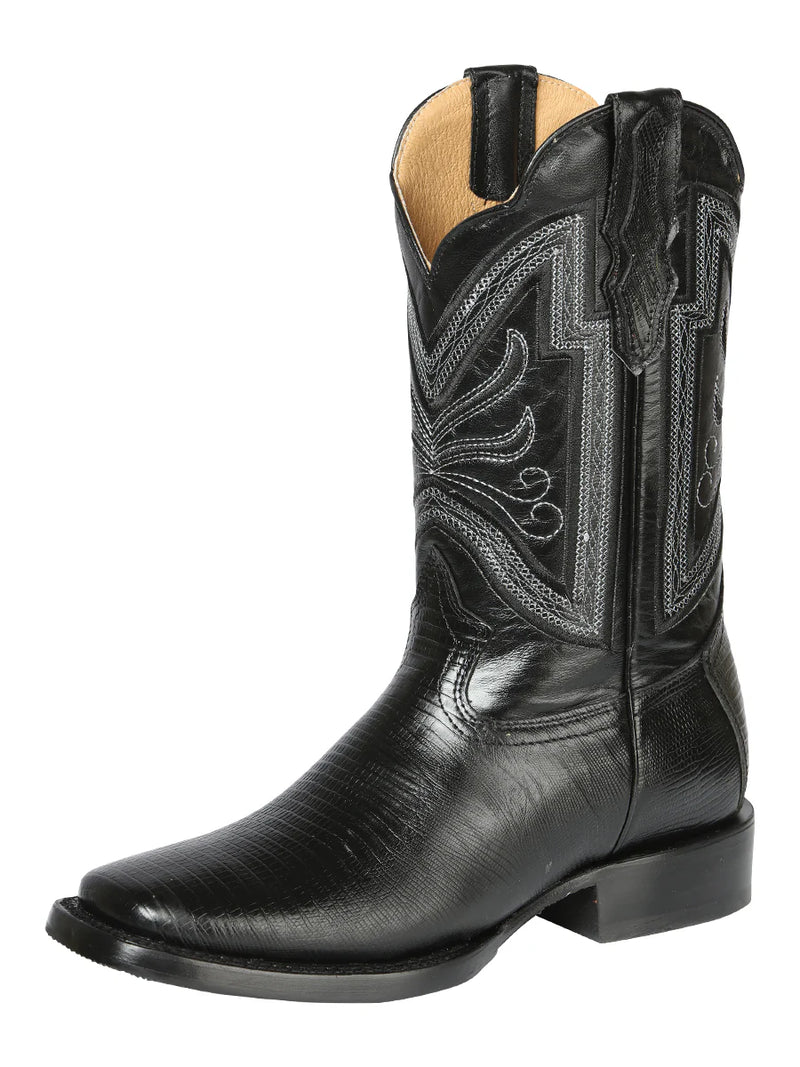 EL GENERAL Men's Rodeo Boot IMIT LIZARD 44666