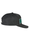 EL GENERAL Mexican States Flag Colors Embroidered Snapback Cap, Black