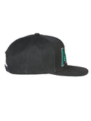 EL GENERAL Mexican States Flag Colors Embroidered Snapback Cap, Black