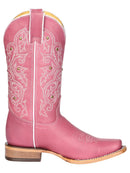EL GENERAL Women's Pink Western Boot