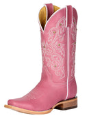 EL GENERAL Women's Pink Western Boot