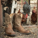 ARIAT Men's Rambler Western Boot, Brown