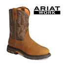 ARIAT Men's WorkHog Round Toe Waterproof Work Boot 10008633