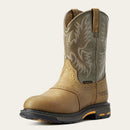 ARIAT Men's WorkHog Round Toe Waterproof Work Boot