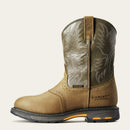 ARIAT Men's WorkHog Round Toe Waterproof Work Boot