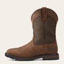 ARIAT Men’s Groundbreaker Steel Toe Waterproof Work Boot, Brown