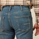 ARIAT Men’s Rebar M5 Straight DuraStretch Edge Stackable Straight Leg Jean