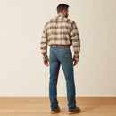 ARIAT Men’s Rebar M5 Straight DuraStretch Edge Stackable Straight Leg Jean