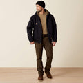 ARIAT Men's Rebar DuraCanvas Jacket, Black