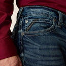 ARIAT Men's M7 Rocker Stretch Coltrane Stackable Straight Leg Jean 10027748