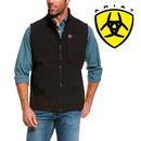 ARIAT Men's Logo 2.0 Softsheel Vest, Black