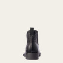 ARIAT Men's Booker Chelsea Wide Square Toe Western Boot, Black