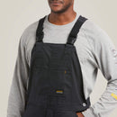 Ariat Rebar DuraCanvas Stretch Insulated Men’s Bib, Black