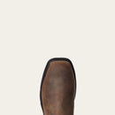 ARIAT Men's Groundbreaker Chelsea Wide Square Toe Waterproof Steel Toe Work Boot