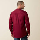 ARIAT Men's Solid Twill Fitted Shirt 10034226