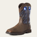 ARIAT Men's Groundwork WST Waterproof Steel Toe Work Boot, Brown