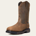 ARIAT Men's WorkHog XT Patriot Waterproof Carbon Toe Work Boot