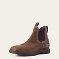 ARIAT Men's Groundbreaker Chelsea Wide Square Toe Waterproof Work Boot
