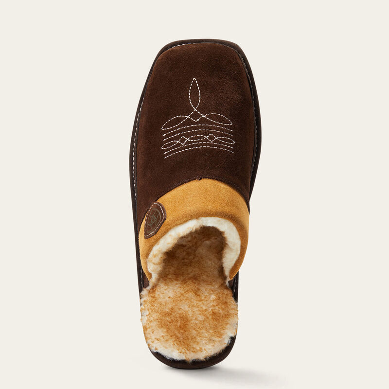 ARIAT Men's Silversmith Square Toe Slipper