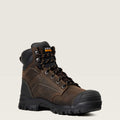 ARIAT Women's Treadfast 6" Waterproof Steel Toe Work Boot, Brown