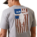 ARIAT Men's Steer Skull Flag Shirt 10044771