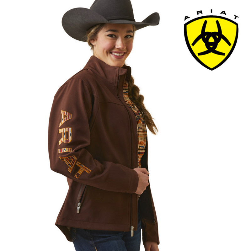 ARIAT WOMEN'S Team Logo Softshell Chimayo Jacket 10046017