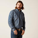 ARIAT Men's Team Logo Chambrey Classic Fit Shirt 10046310