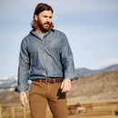 ARIAT Men's Team Logo Chambrey Classic Fit Shirt 10046310