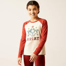 ARIAT Girl's Dala Horses T-Shirt 10046495