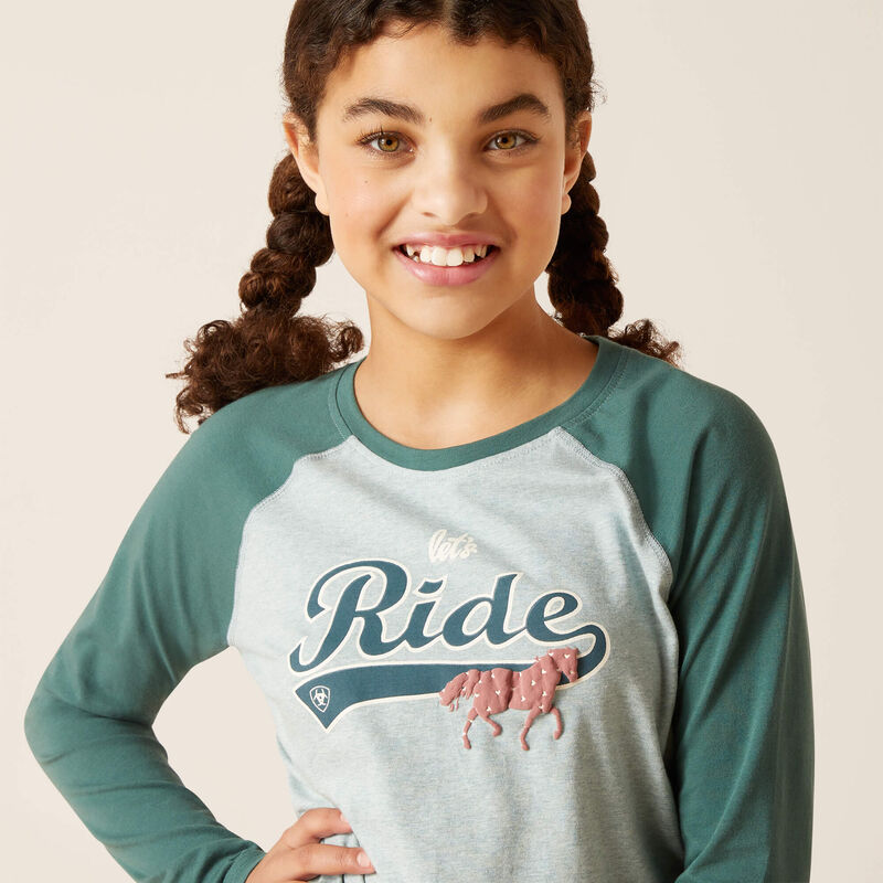 Ariat Girl's Let's Ride T-Shirt 10046498