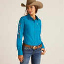 ARIAT Women's Wrinkle Resist Team Kirby Stretch Shirt 10046562