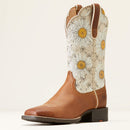 ARIAT WOMEN'S Round Up Wide Square Toe Western Boot 10046881