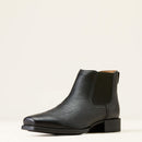 ARIAT Men's Booker Ultra Square Toe Ankle Western Boot, Black