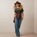 ARIAT Women's Sunflower Cow T-Shirt 10047640