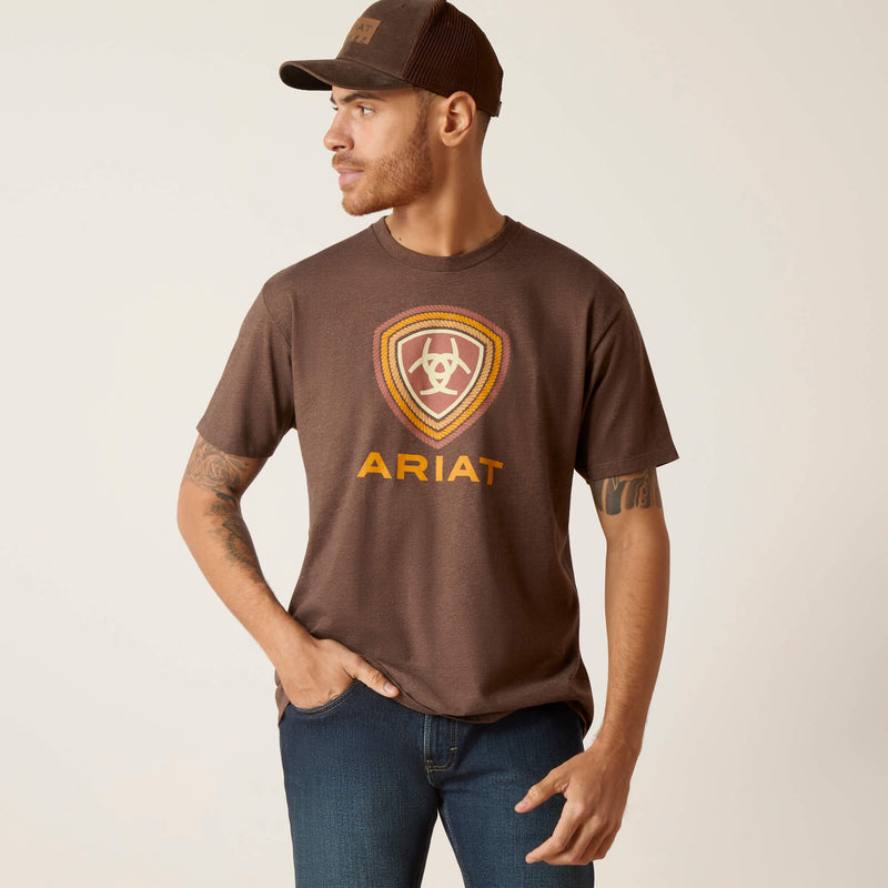 ARIAT MEN'S ROPE LOCKUP SS TSHIRT 10047645