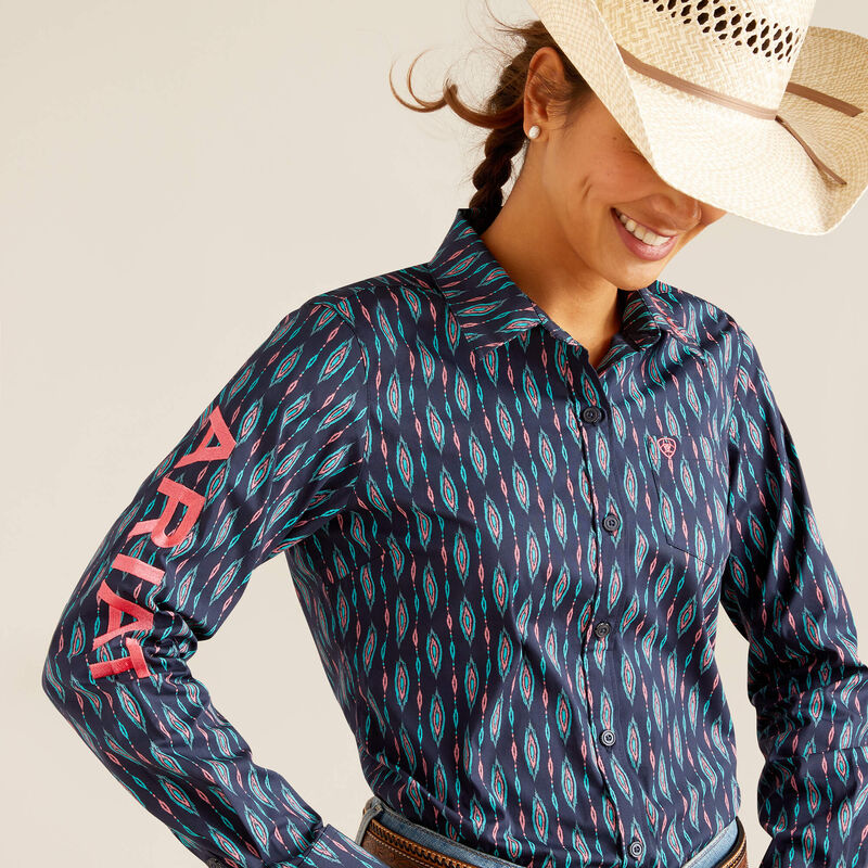 ARIAT Women's Team Kirby Stretch LS SHIRT 10048753