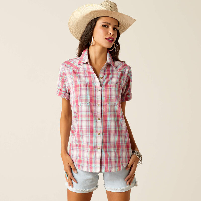 ARIAT Women's Billie Jean Short Sleeve Shirt 10051378