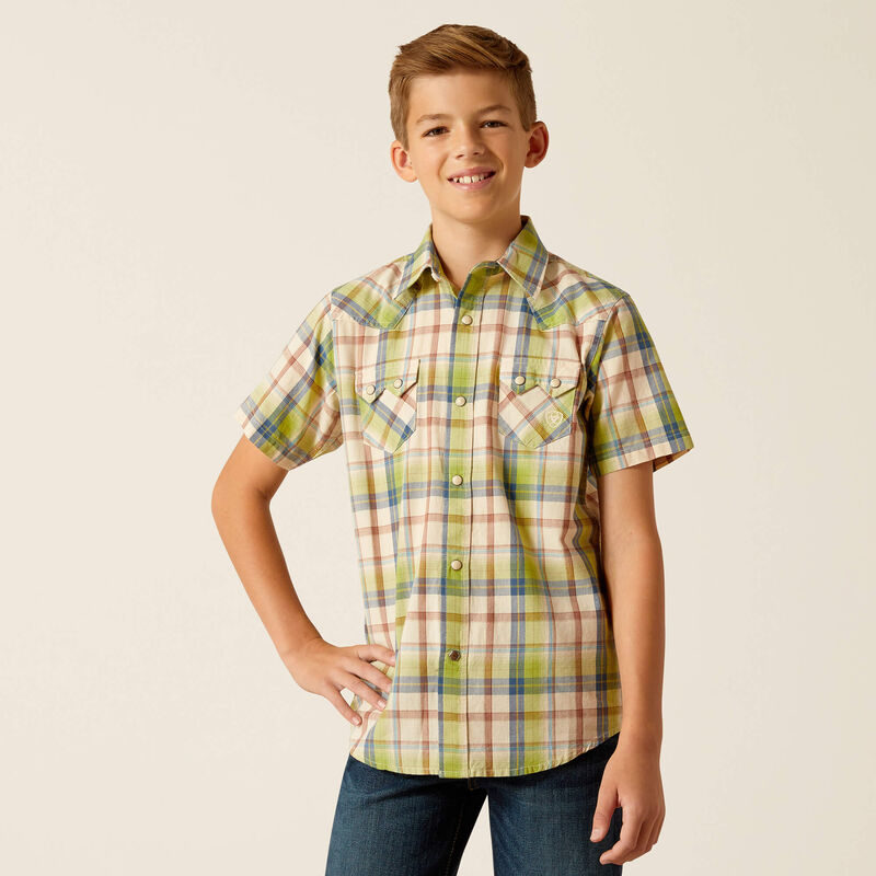 ARIAT Boys Hinston Retro Fit Shirt 10051404