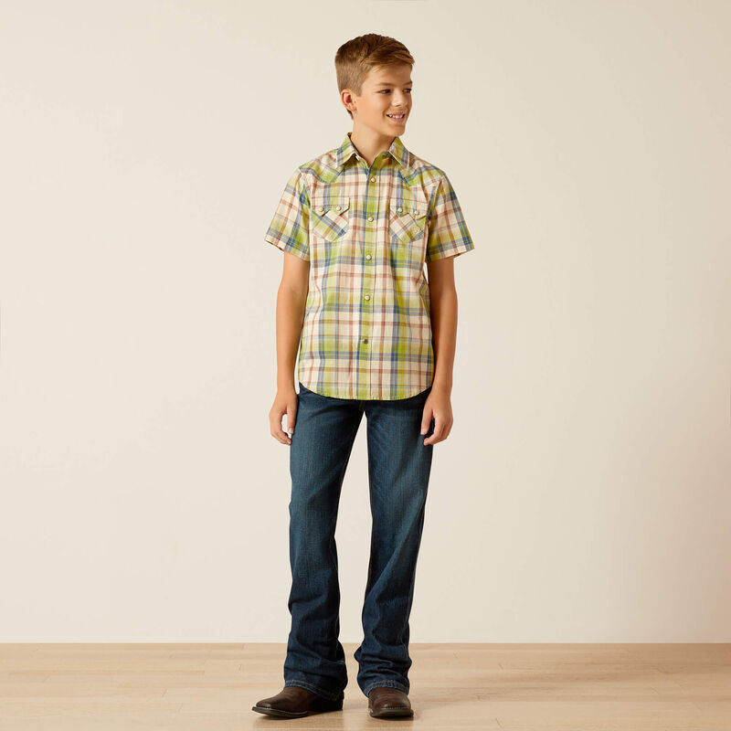 ARIAT Boys Hinston Retro Fit Shirt 10051404