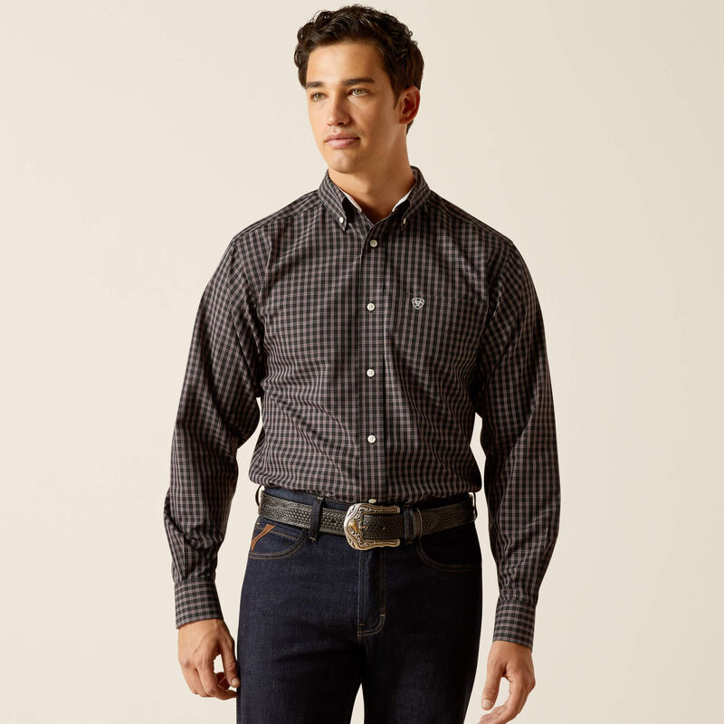 ARIAT Men's Wrinkle Free Brooklyn Fitted Shirt 10051476