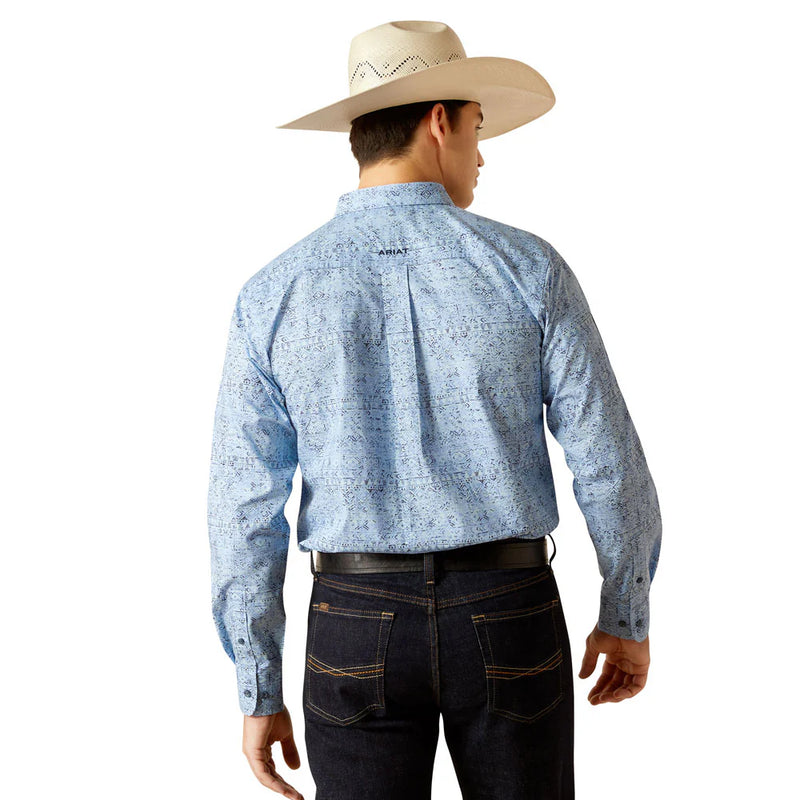 ARIAT Men's Team Vaughn Fitted LS Shirt 10051500