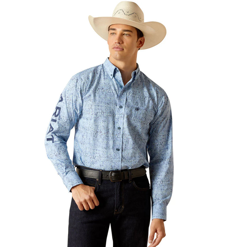 ARIAT Men's Team Vaughn Fitted LS Shirt 10051500