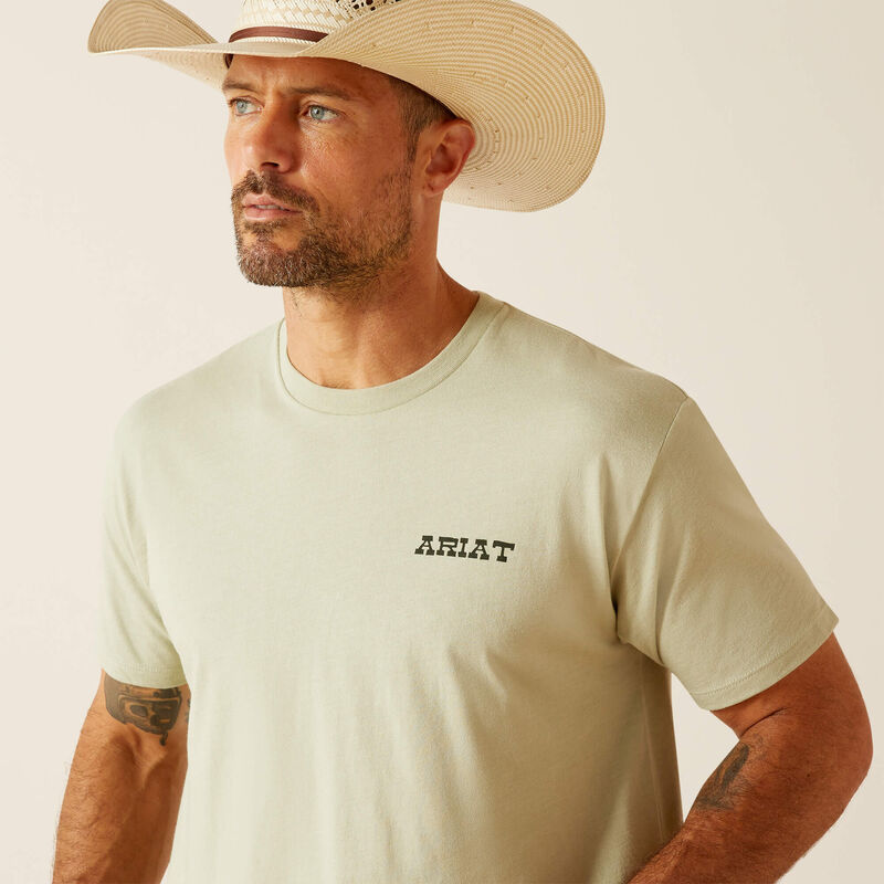 ARIAT Men's Eagle Flag SS T-Shirt 10051748