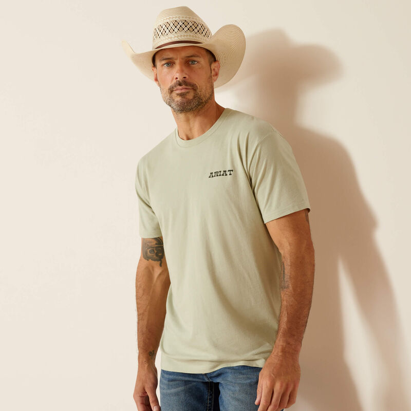 ARIAT Men's Eagle Flag SS T-Shirt 10051748